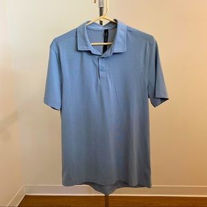 Lululemon Men’s Evolution SS Polo Chambray - Med.